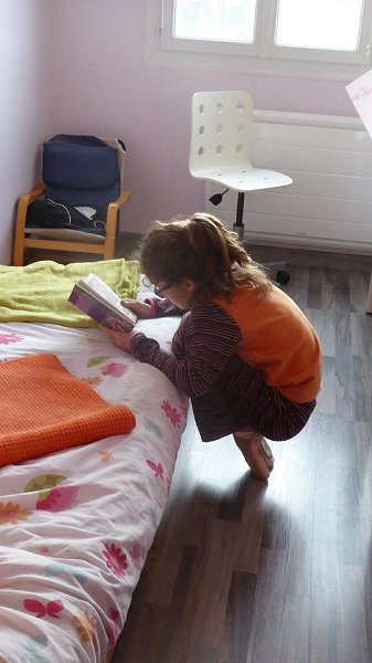 2016 - Loréannie en pleine lecture